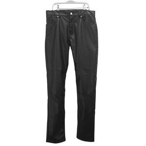 H&M men faux leather pants